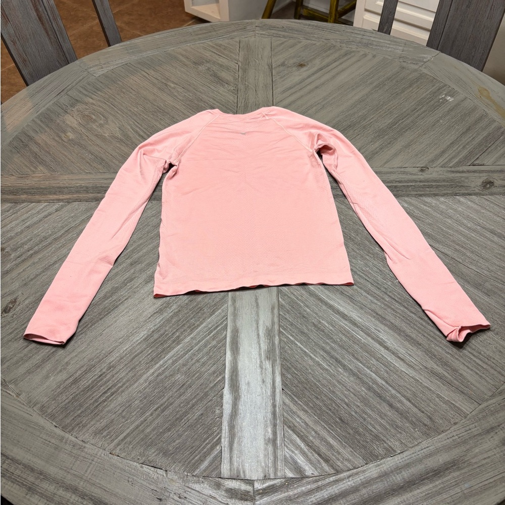 lululemon athletica Pink Long Sleeve Tee
